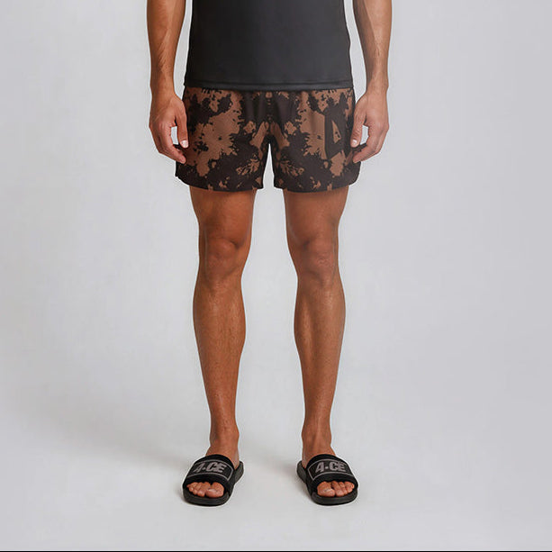 Ranked MT Short - Brown/Tie Dye