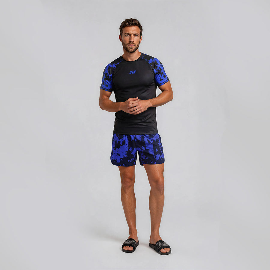 Ranked MT Short - Blue/Tie Dye