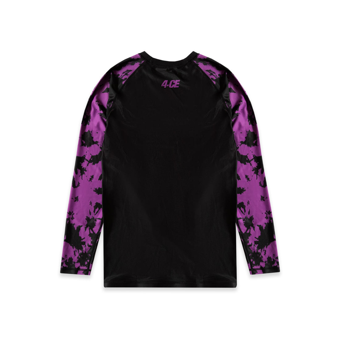 Ranked LS Rash Guard - Purple/Tie Dye