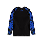 Ranked LS Rash Guard  - Blue/Tie Dye