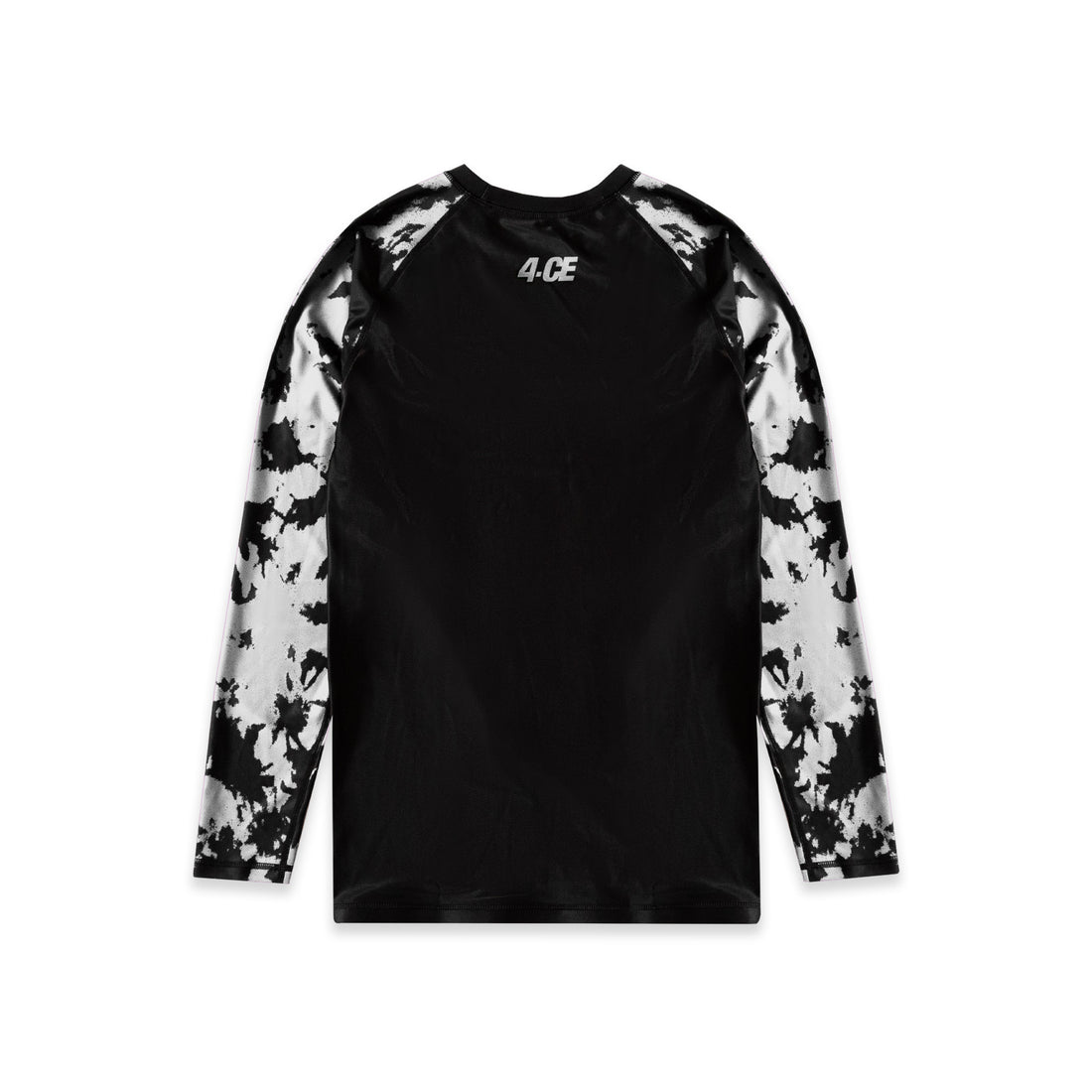 Ranked LS Rash Guard  - White/Tie Dye
