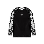 Ranked LS Rash Guard  - White/Tie Dye