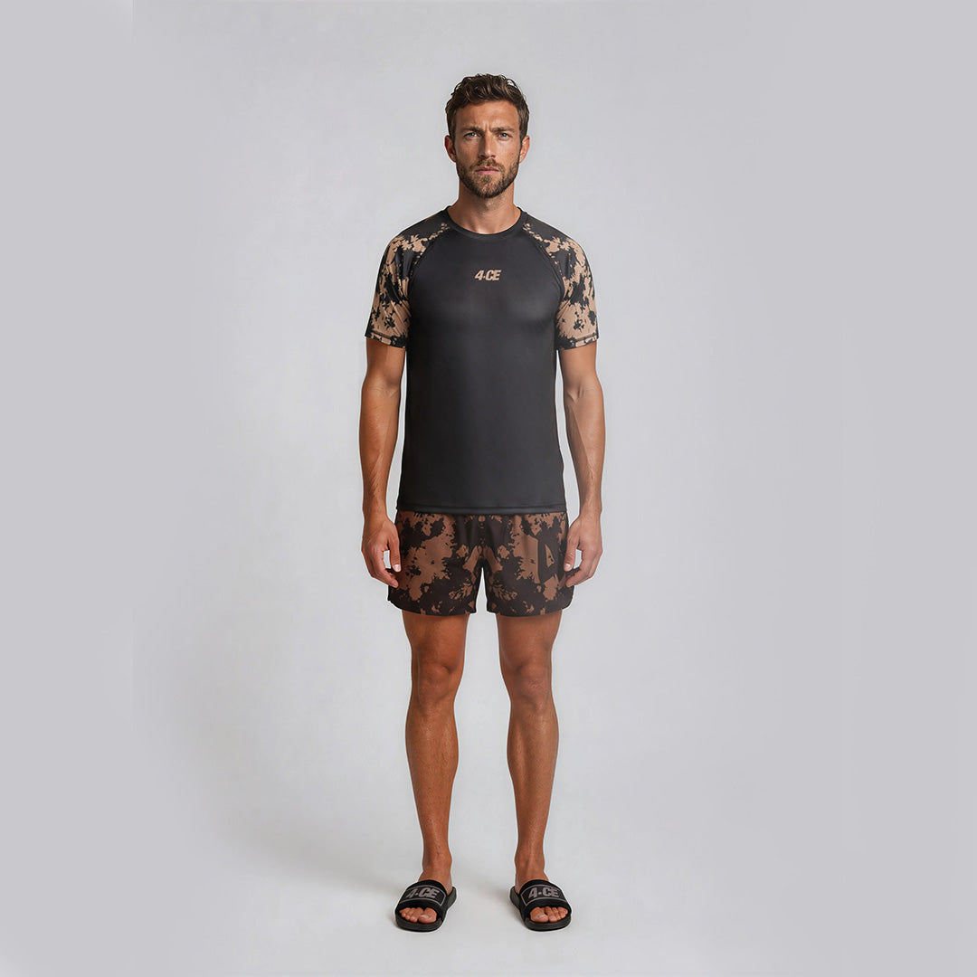 Ranked MT Short - Brown/Tie Dye