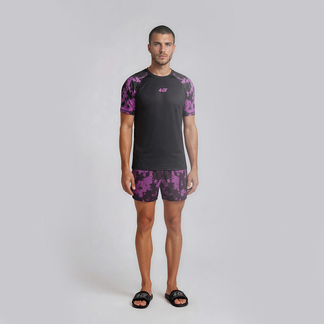 Ranked MT Short - Purple/Tie Dye