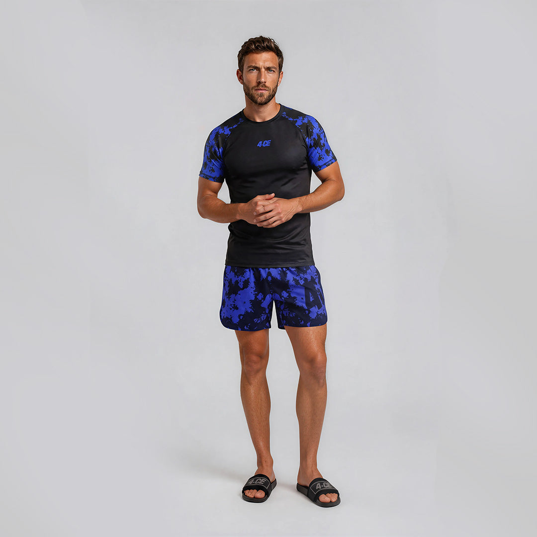 Ranked MT Short - Blue/Tie Dye