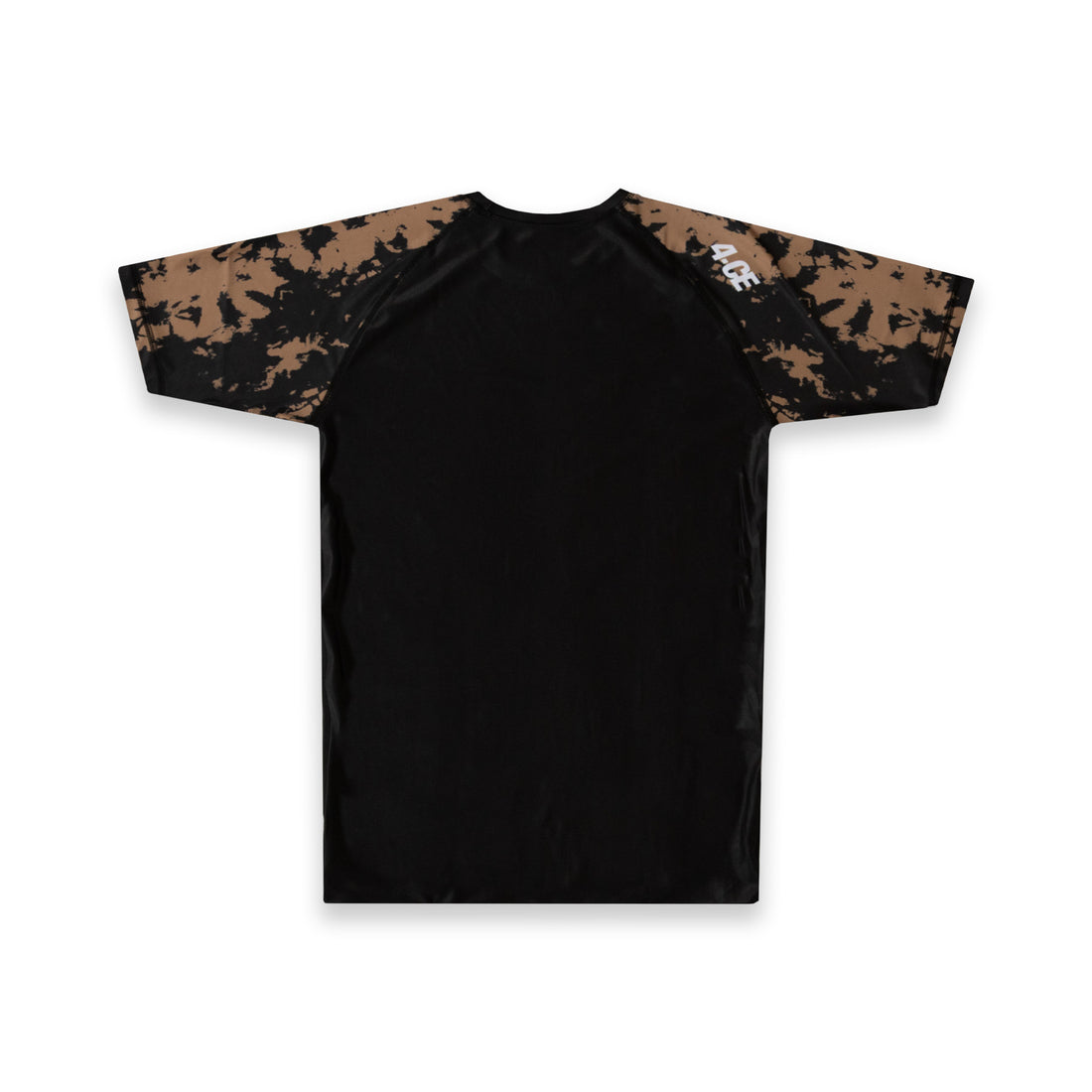 Ranked SS Rash Guard   - Brown/Tie Dye