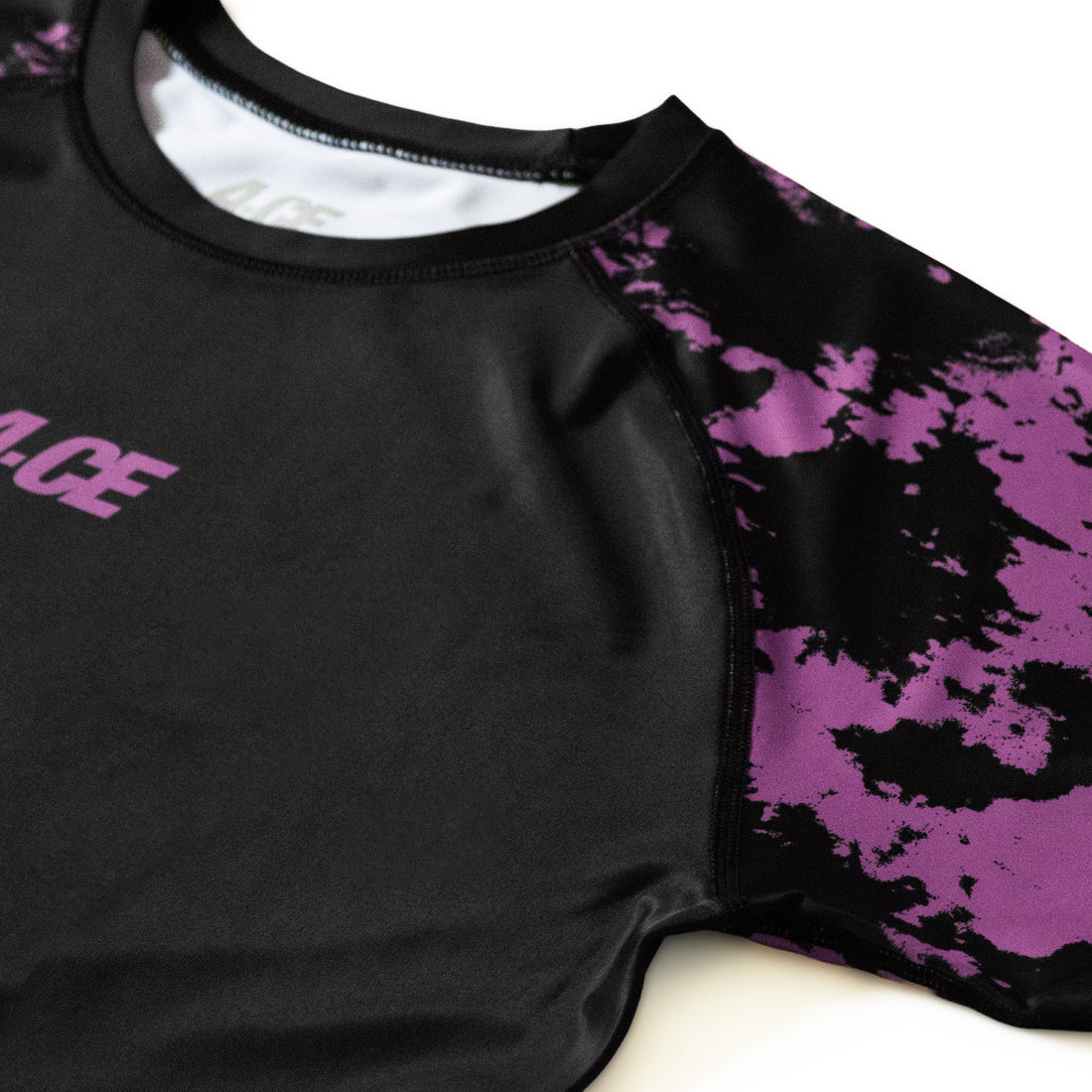 Ranked SS Rash Guard  - Purple/Tie Dye