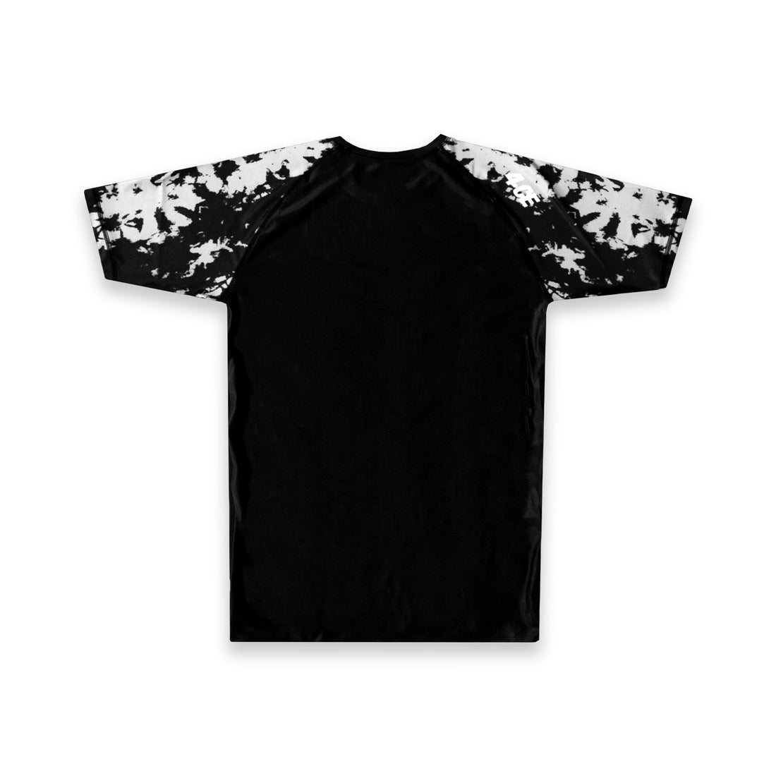 Ranked SS Rash Guard  - White/Tie Dye