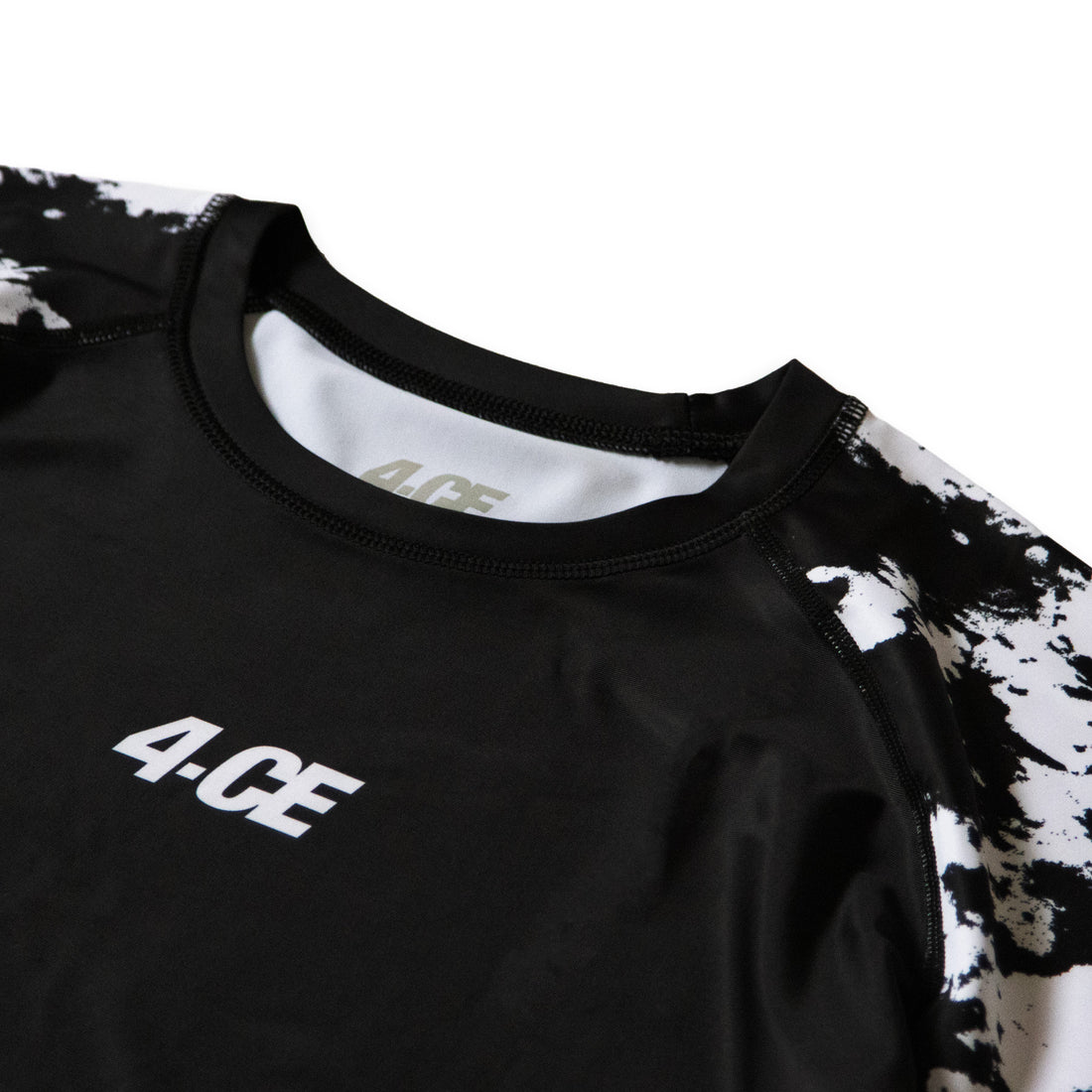 Ranked SS Rash Guard  - White/Tie Dye