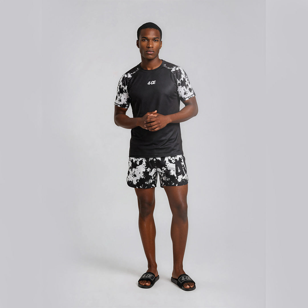 Ranked MT Short - White/Tie Dye
