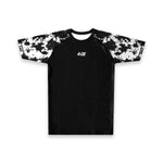 Ranked SS Rash Guard  - White/Tie Dye