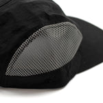Runner 5 Panel Cap - Black