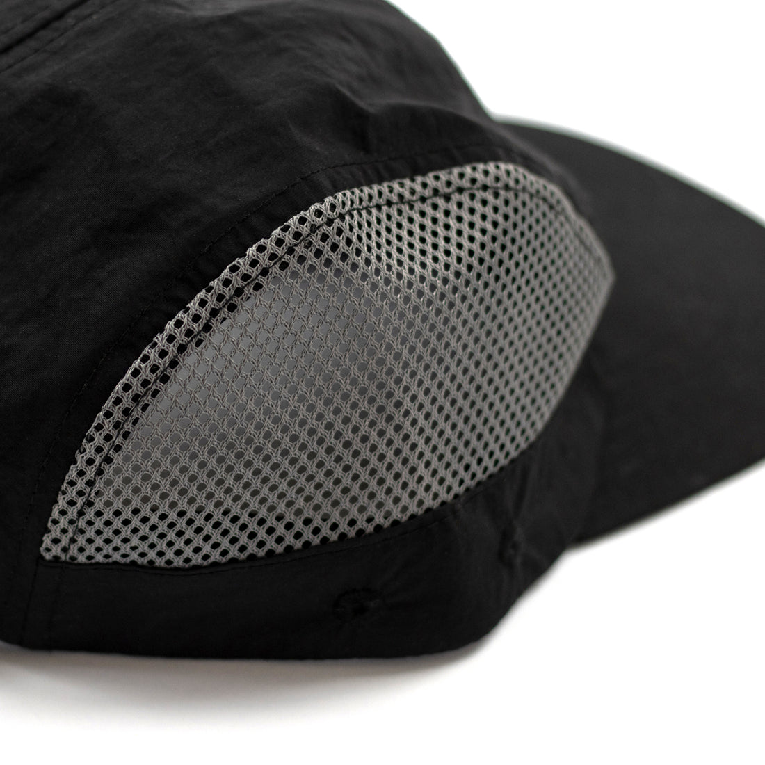 Runner 5 Panel Cap - Black