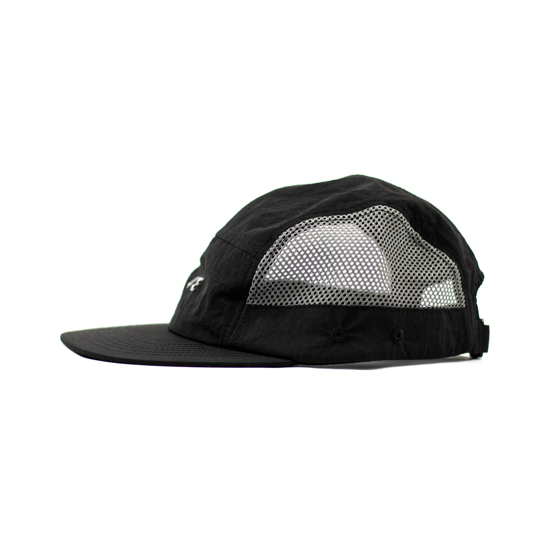 Runner 5 Panel Cap - Black