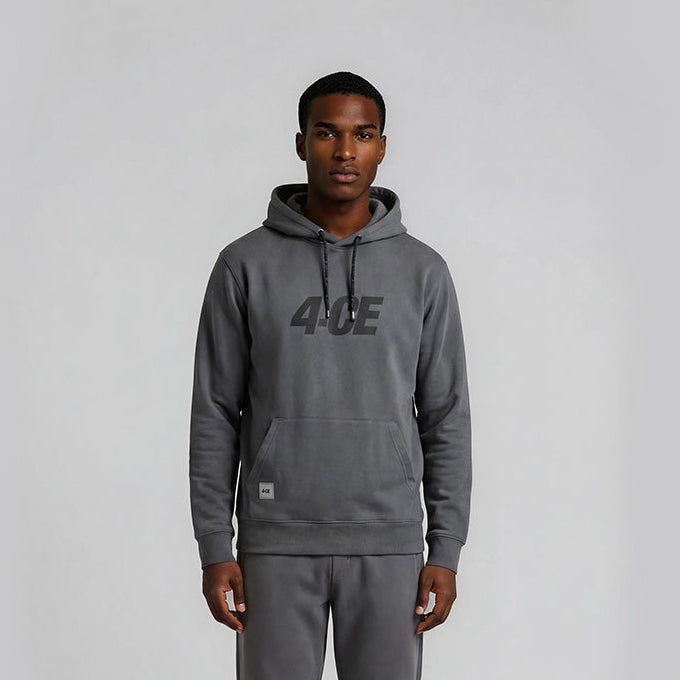 Logo Hoody - Steel Gray