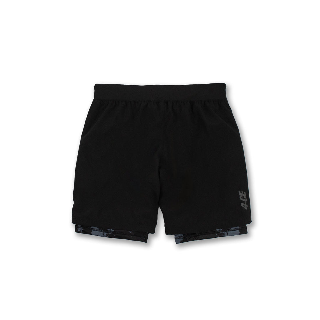 Hybrid Short - Black/Tie Dye