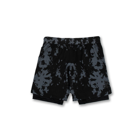 Hybrid Short - Tie Dye/Black