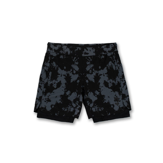 Hybrid Short - Tie Dye/Black