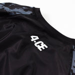 Raglan Long Sleeve Rash Guard - Black/Tie Dye
