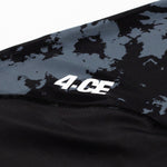 Raglan Short Sleeve Rash Guard - Black/Tie Dye
