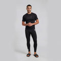 Stealth Short Sleeve Rash Guard - Black