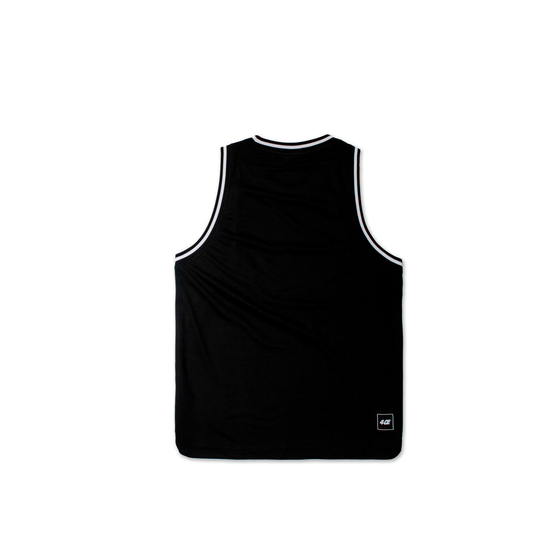 Stripes Tank Top - Black/White