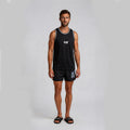 Stripes Tank Top - Black/White