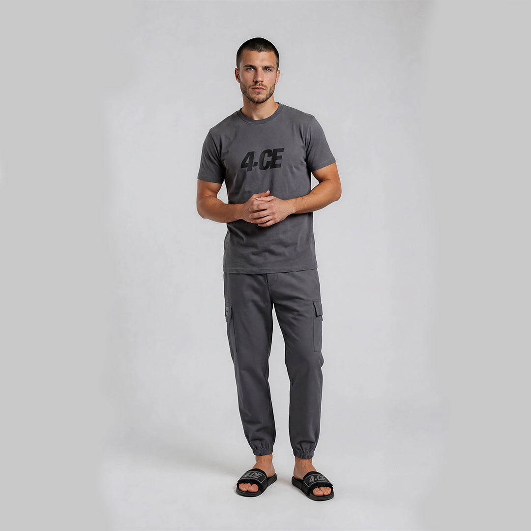 Logo T Shirt - Steel Gray