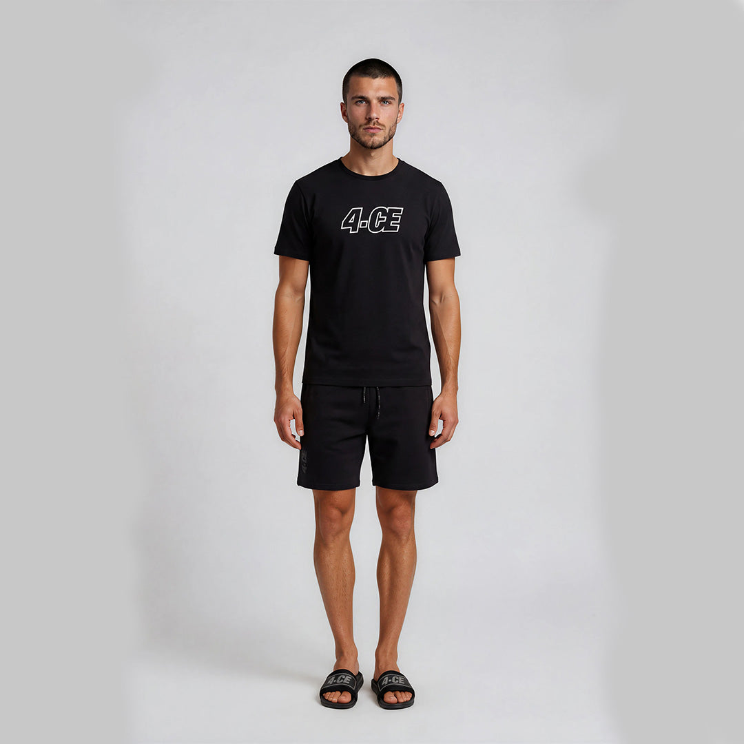 Outline T Shirt - Black