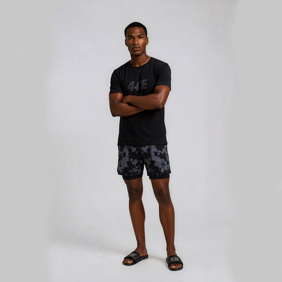 Hybrid Short - Tie Dye/Black