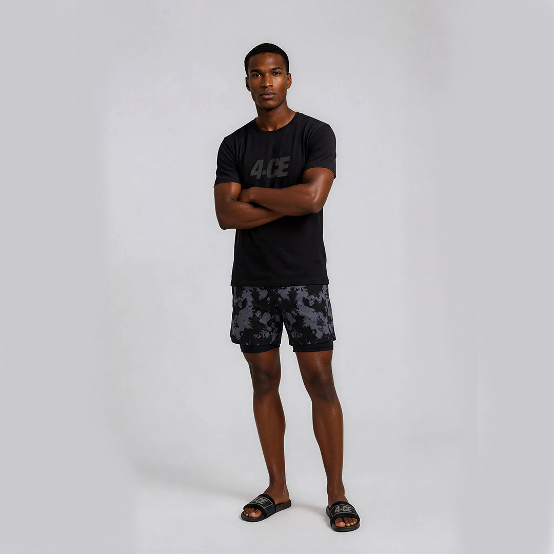 Stealth Logo T Shirt - Black