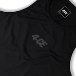 Stealth Vest Top - Black