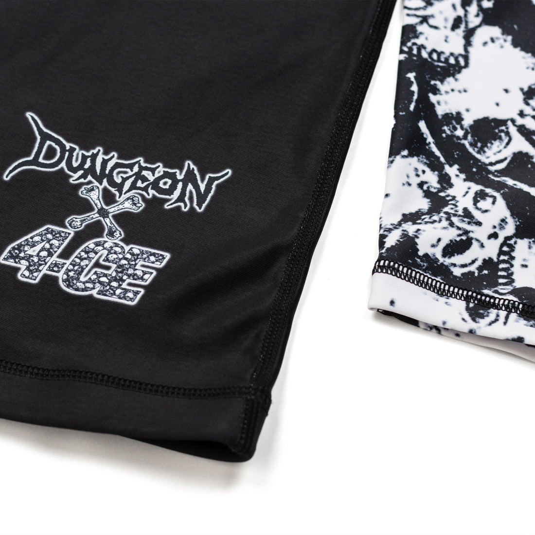 Dungeon X 4CE Long Sleeve Rash Guard - Black
