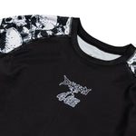 Dungeon X 4CE Long Sleeve Rash Guard - Black