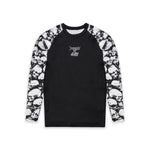 Dungeon X 4CE Long Sleeve Rash Guard - Black