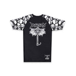 Dungeon X 4CE Short Sleeve Rash Guard - Black