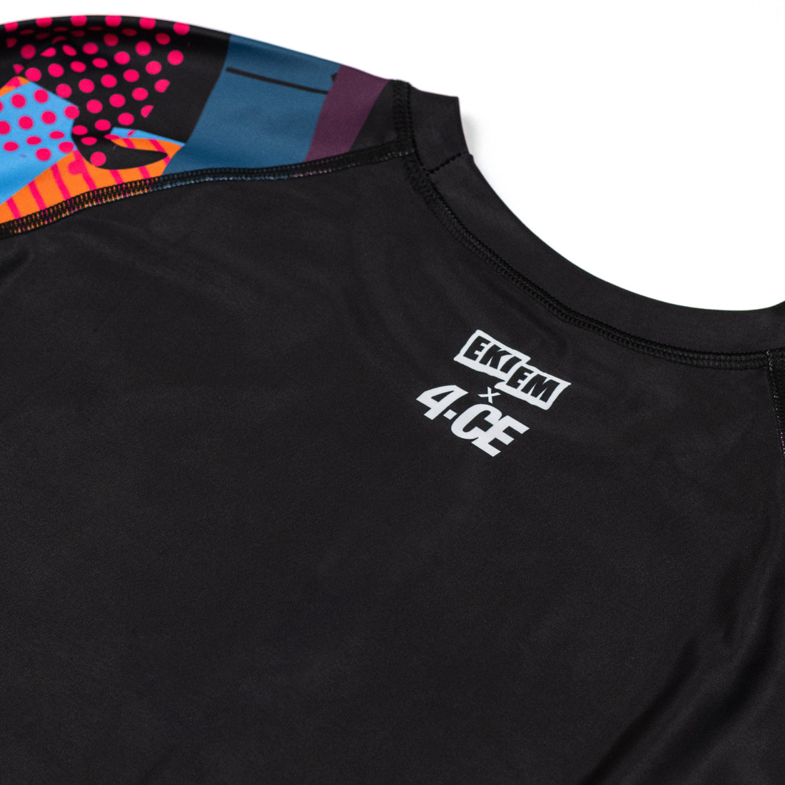 Ekiem X 4CE Long Sleeve Rash Guard - Black