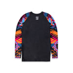 Ekiem X 4CE Long Sleeve Rash Guard - Black