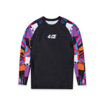 Ekiem X 4CE Long Sleeve Rash Guard - Black