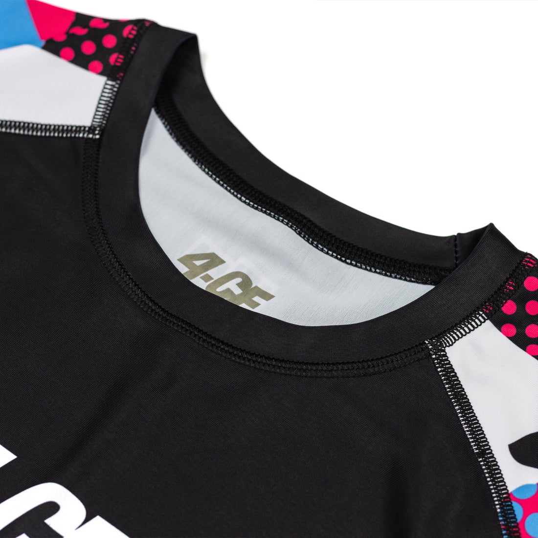 Ekiem X 4CE Short Sleeve Rash Guard - Black