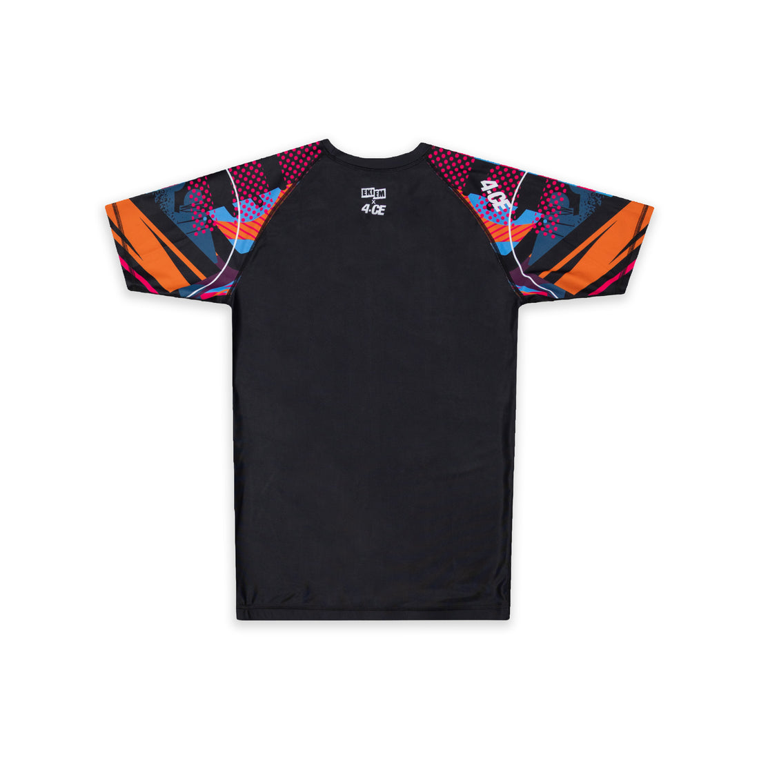 Ekiem X 4CE Short Sleeve Rash Guard - Black