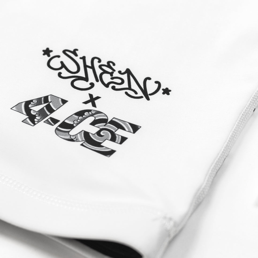 Shen X 4CE Long Sleeve Rash Guard - White