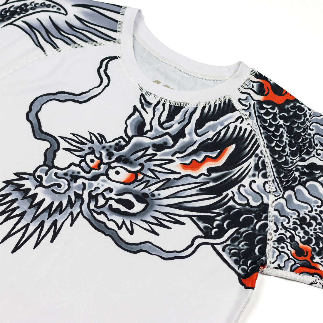 Shen X 4CE Short Sleeve Rash Guard - White