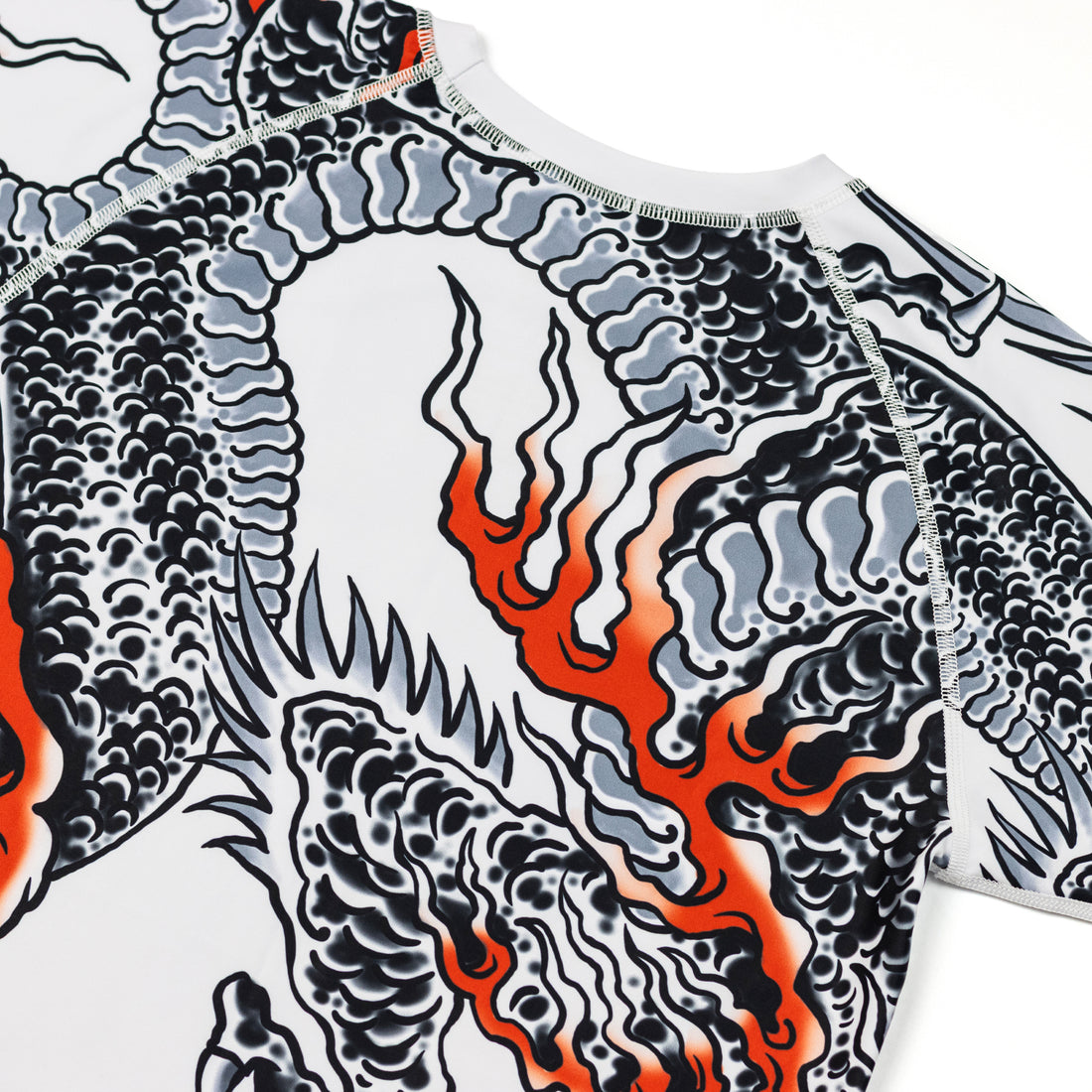 Shen X 4CE Short Sleeve Rash Guard - White