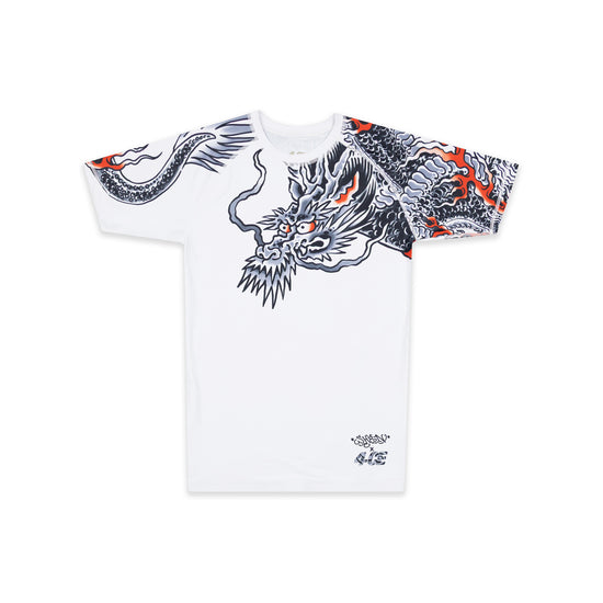 Shen X 4CE Short Sleeve Rash Guard - White