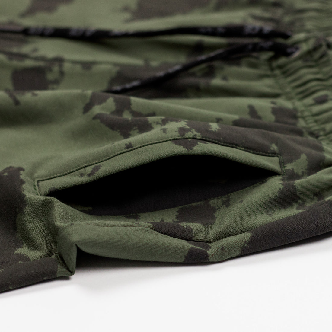 Tie Dye Sweatpants - Olive