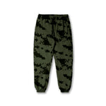 Tie Dye Sweatpants - Olive