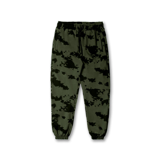 Tie Dye Sweatpants - Olive