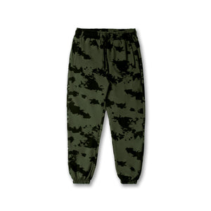 Tie Dye Sweatpants - Olive