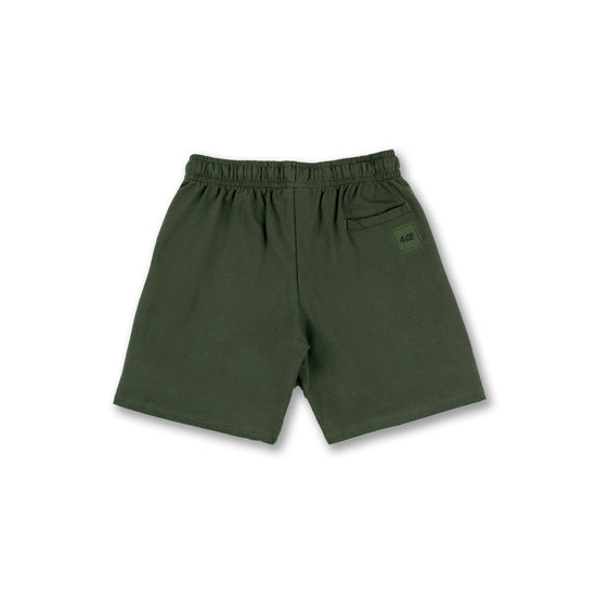 Outline Jogger Shorts - Olive